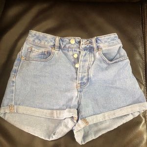 Brandy Melville Denim high waisted shorts